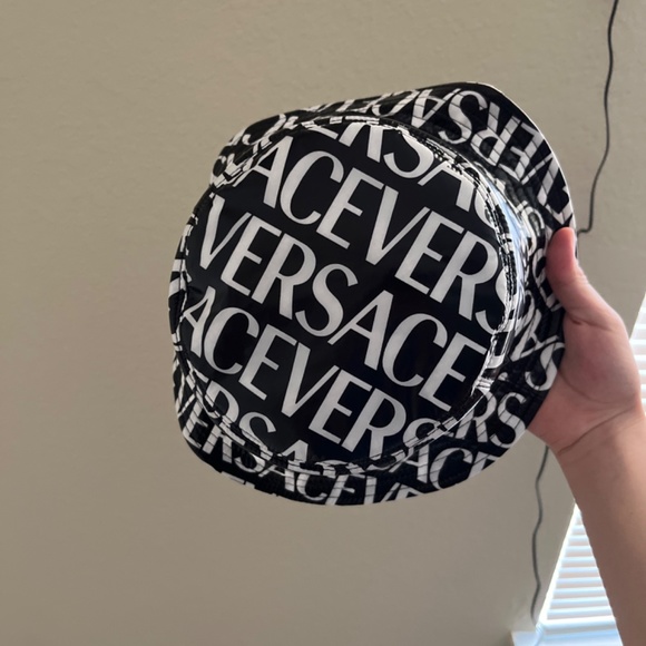 Versace Logo Hat ‘Black/White’ main image 5